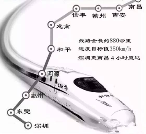 贛深高鐵最新線路圖，速度與時代的交響樂章